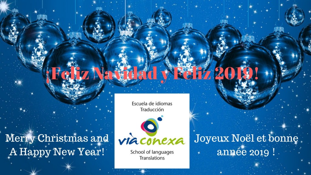 ¡Feliz Navidad y Feliz 2019!