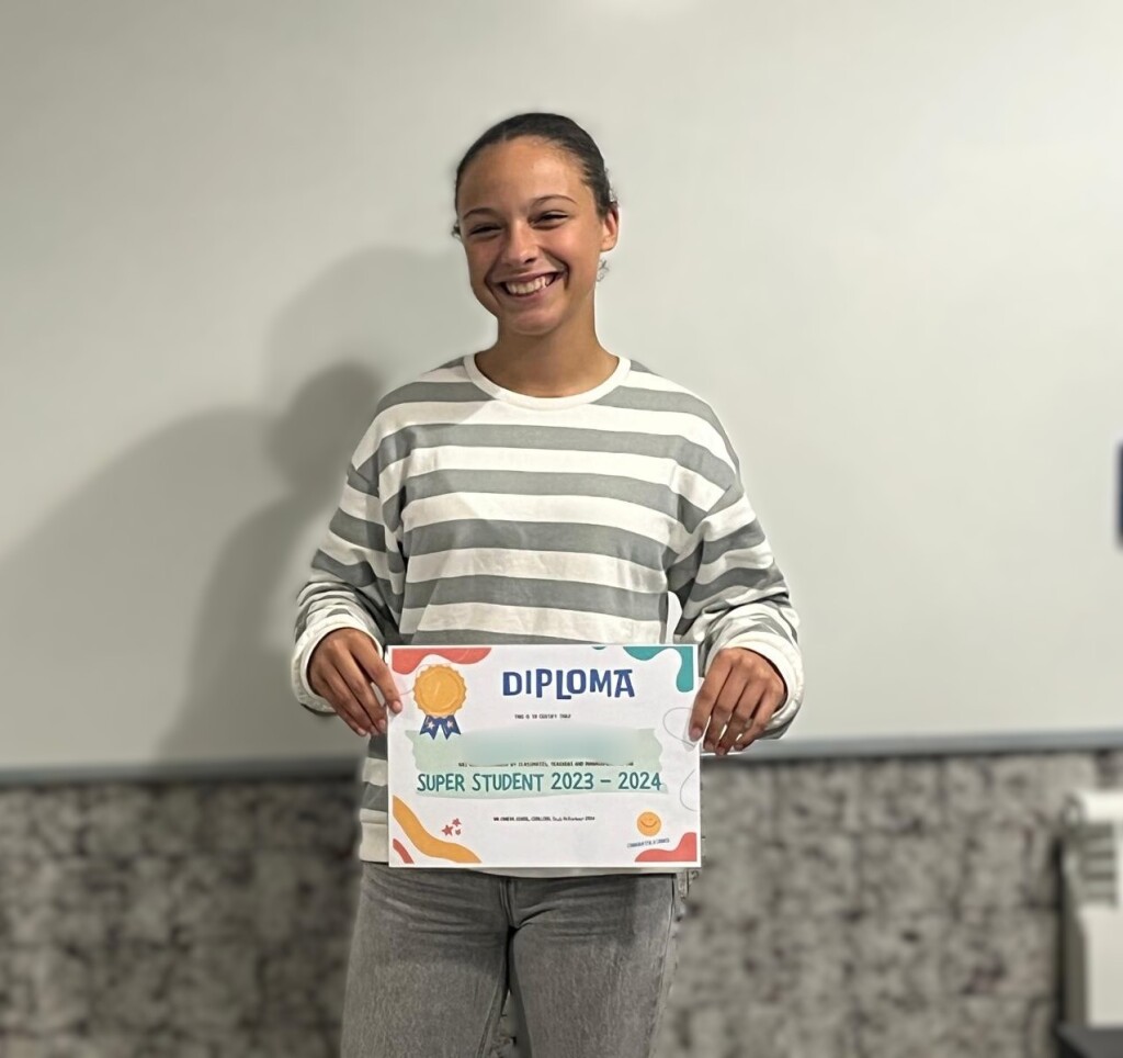 Premio al esfuerzo y alto rendimiento Via Conexa Escuela de Idiomas
